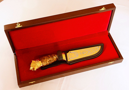 Нож "Золото скифов". Златоуст купить с доставкой Нож "Золото скифов". Златоуст