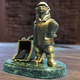 Бронзовая статуэтка "Экскаваторщик"