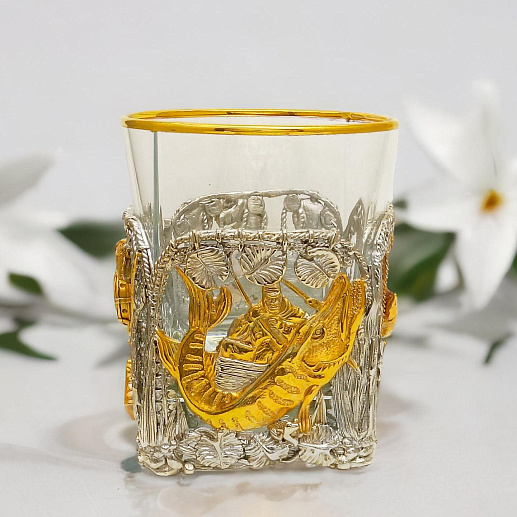 Подарочный бокал для виски "Лучшему рыбаку" купить с доставкой Подарочный бокал для виски "Лучшему рыбаку"